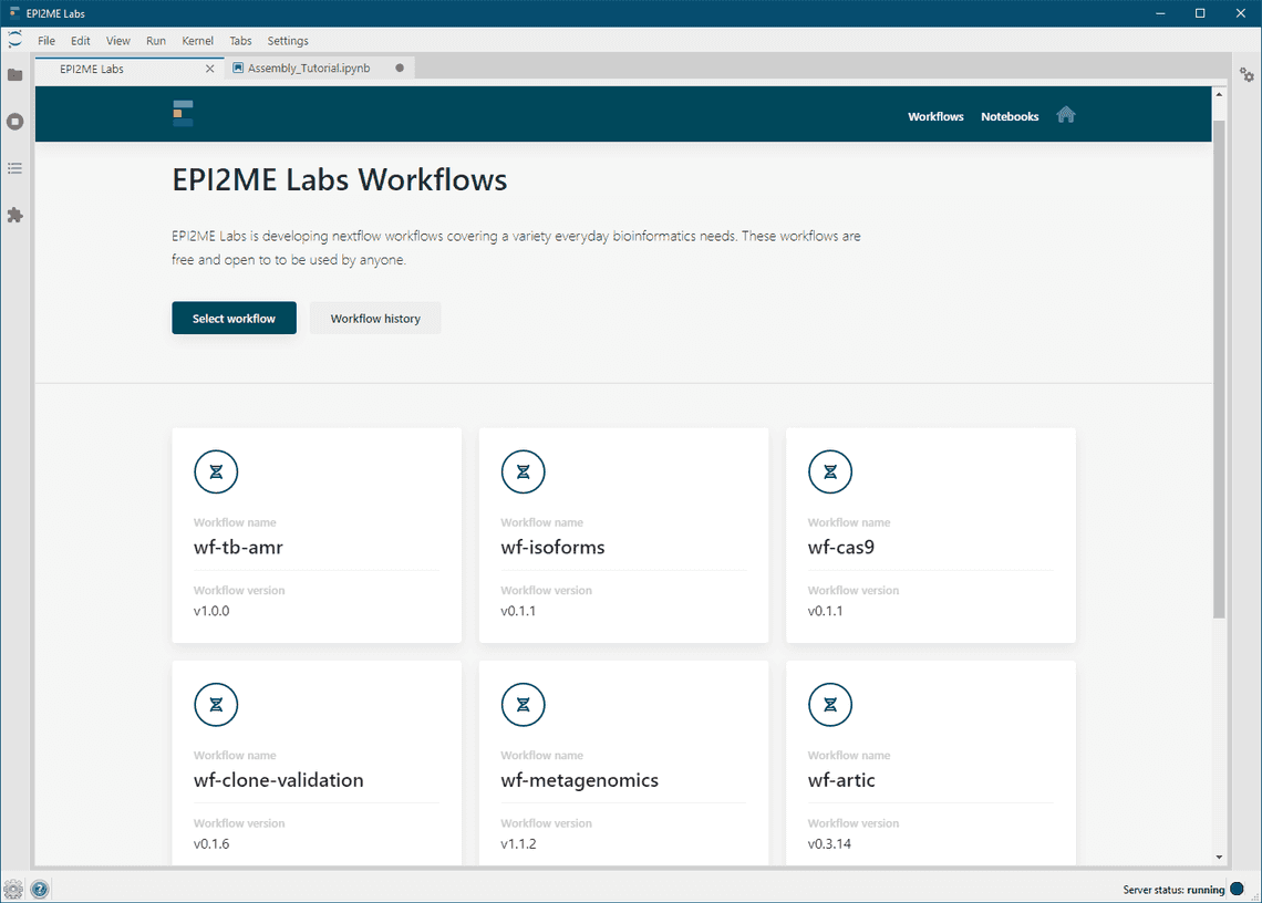 epi2melabs-interface